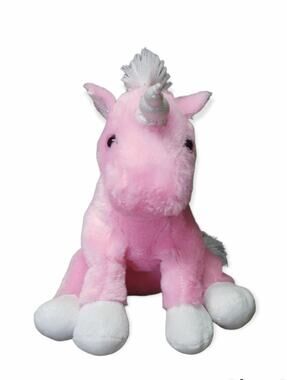 Pink Unicorn Stuffed Plush Animal Dan Dee